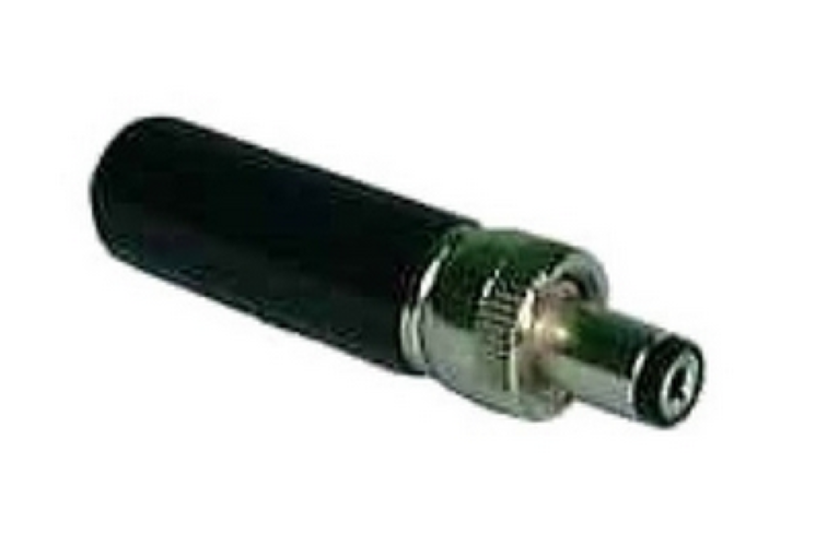 2160 philmore locking dc power plug 2.1mm 5.5mm solder type  - $3.07