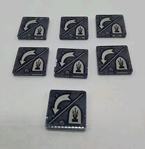 Set Of (7) Warhammer Acrylic Guard Tokens 3/4&quot; - $14.56 CAD