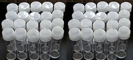 You Pick 40 BCW Penny,Nickel,Dime,Quarter,Half Dollar Round Plastic Coin Tubes - £23.55 GBP