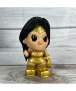 Ooshies DC Comics Gold Wonder Woman 4&quot; Vinyl Loose Figure - £6.24 GBP