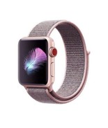 Woven Nylon Sport Loop iWatch Band Strap Pink Sand For Apple Watch Serie... - $9.48