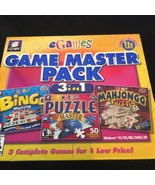 Game Master 3-In-1 Pack egames Tested VG - $6.59