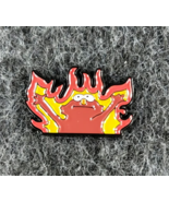 Fire Hellmo Elmo Retro Meme Collectable Enamel Pin Lapel Hat Bag Lanyard... - $6.65