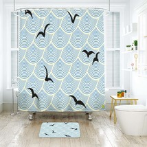 Kate Spade 32 Shower Curtain Bath Mat Bathroom Waterproof Decorative - £18.37 GBP+