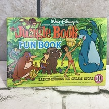 Vintage Jungle Book Fun Book ~ Baskin Robbins Ice Cream Activity Book 1977 - £11.67 GBP