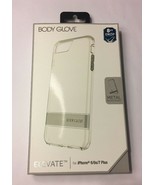 Body Glove Elevate Series Case, Apple iPhone 8+/7+/6S+/6+, Clear with Ki... - £19.59 GBP