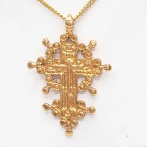 Alva Museum Repliken Kyrillische Kreuz Statement Anhänger Smithsonian Institute - £54.60 GBP