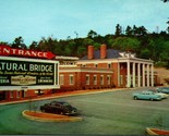  Natural Bridge Virginia VA Rockbridge Center Entrance Cars Chrome Postc... - $2.92