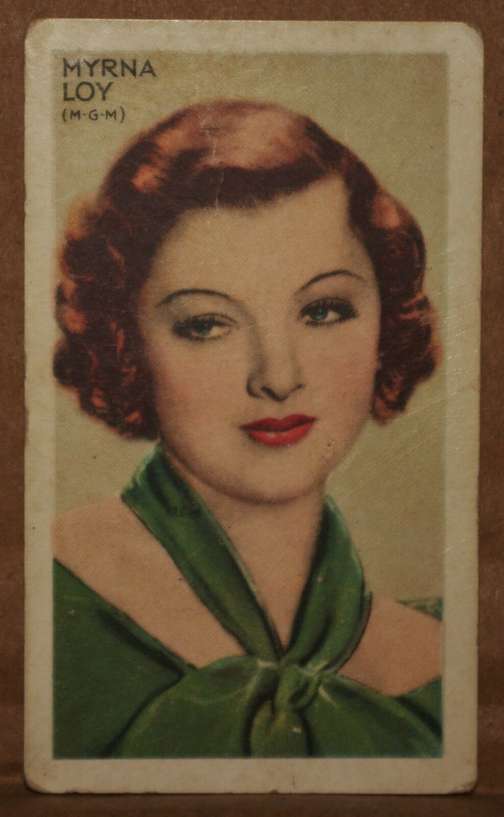 Primary image for VINTAGE GALLAHER CIGARETTE CARDS CHAMPIONS OF SCREEN AND STAGE 37 NUMBER X1 b18