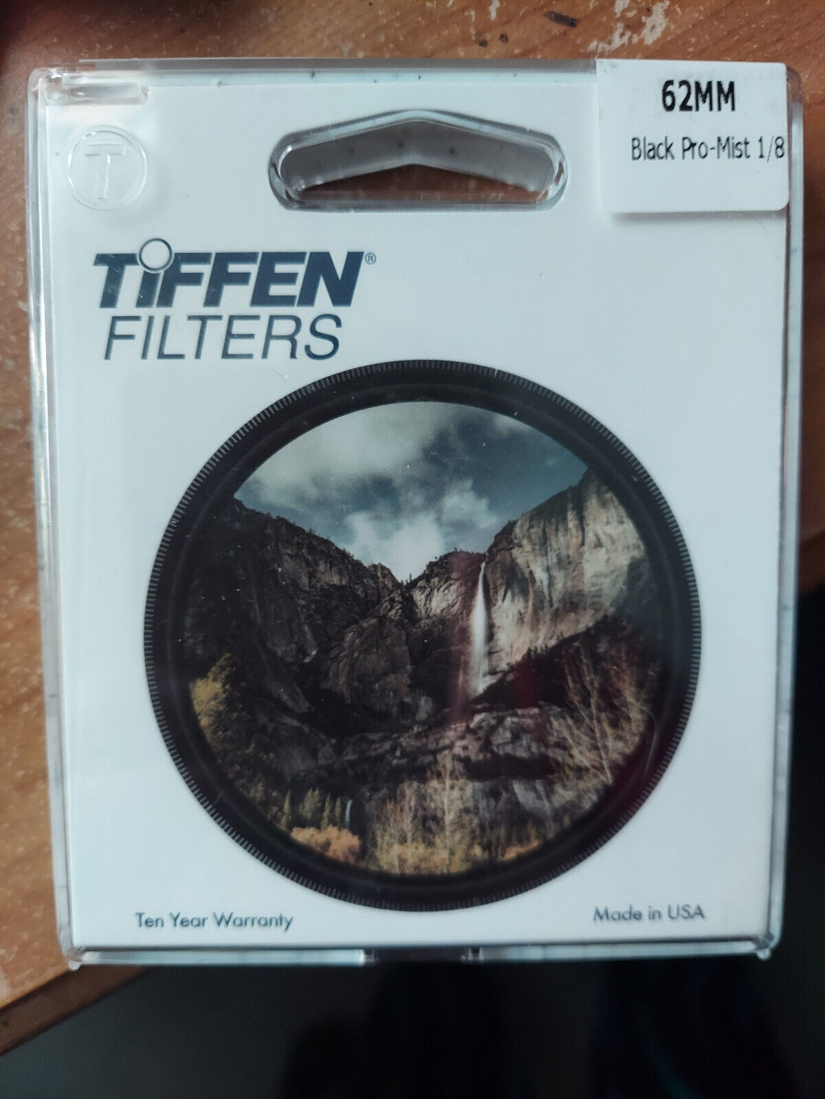Brand New Tiffen Filter 62mm Black Pro-Mist 1/8  Still Sealed - $49.99