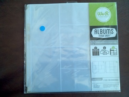 WE-R MEMORY KEEPERS ALBUMS MADE EASY  10 SHEETS  PHOTO SLEEVES - $17.00