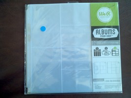 WE-R MEMORY KEEPERS ALBUMS MADE EASY  10 SHEETS  PHOTO SLEEVES - £13.47 GBP