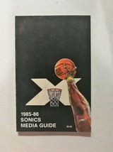 Seattle Super Sonics 1985-1986  NBA Basketball Media Guide - £5.22 GBP