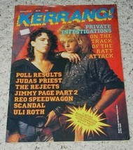 RATT Kerrang Magazine Vintage 1984 Stephen Pearcy - $29.99