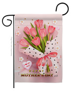Mommy Day Bouquet Garden Flag Mother 13 X18.5 Double-Sided House Banner - £15.96 GBP