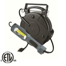 Professional Heavy Duty Retractable Reel Garage Shop Auto Repair LED Light 50Ft - $219.99