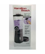 Hamilton Beach Single Serve Blender with Travel Lid Black 51101B (OPEN BOX) - £16.69 GBP