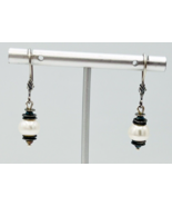Sterling Silver Silpada Light The Way Pearl Earrings W0922 - $60.51 CAD