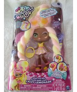 CandyLocks Lacey Lemonade 7&quot; Doll, Super Long Cotton Candy Hair W/Access... - £6.11 GBP