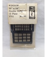 Grandt Line Window 36&quot; X 64&quot; Double Hung 12 Pane 1/4&quot; Scale - $183.95 MXN