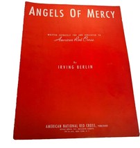 1941 Angels Of Mercy American Red Cross Vtg Sheet Music Patriotic Piano ... - $9.85