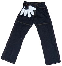 Made in USA Discontinued Baller Black Premium Denim Tribal Crown Jeans 34 x 34 - £46.92 GBP