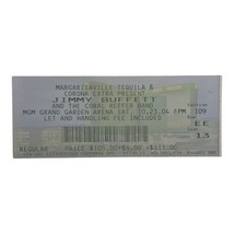 Vintage Ticket Stub 2004 Jimmy Buffett Margaritaville MGM Grand Las Vega... - $7.57