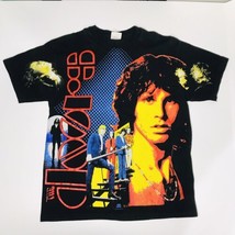 Vintage The Doors 1992 Band T Shirt Large Jim Morrison Single Stitch AOP Print - £200.92 GBP