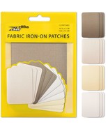 Premium Quality Fabric Iron-On Patches Inside &amp; Outside Strongest Glue 1... - £12.57 GBP