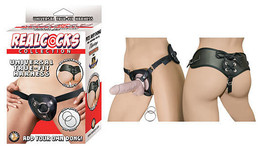 Real cocks universal true fit harness black - $1,385.51 MXN