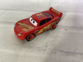Disney Pixar Cars Lightning McQueen 3in Car Toy Racecar Vehicle Mattel - £5.43 GBP