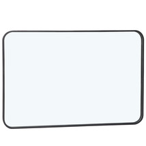 Rectangular Wall Mirror For Bathroom Bedroom Livingroom Black 24&quot; X 36&quot; - £74.33 GBP