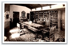 RPPC Dining Room Scott&#39;s Castle Death Valley CA UNP Frasher&#39;s Postcard V6 - $3.91