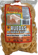 5 X Chicharrones Rueda Natural Wheat Snack Box W/ 5 bags  Authentic Mexican - $16.78