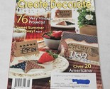 Create &amp; Decorate Magazine August 2010 76 Very Vintage Projects Country ... - $13.98