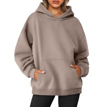Oversized Sweatshirts For Women Cute Fleece Hoodies Long Sleeve Sweaters... - £47.96 GBP