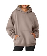 Oversized Sweatshirts For Women Cute Fleece Hoodies Long Sleeve Sweaters... - £47.71 GBP
