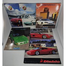 Exoticars Mead Fast Lane Signature Series Two Pocket File Folders Lot AS IS - £23.97 GBP