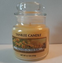 Yankee Candle Flowers in the Sun Yellow 3.7 oz New - £14.68 GBP