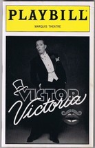 Playbill Victor Victoria Marquis Theatre 1995 + Ticket Julie Andrews - $9.89