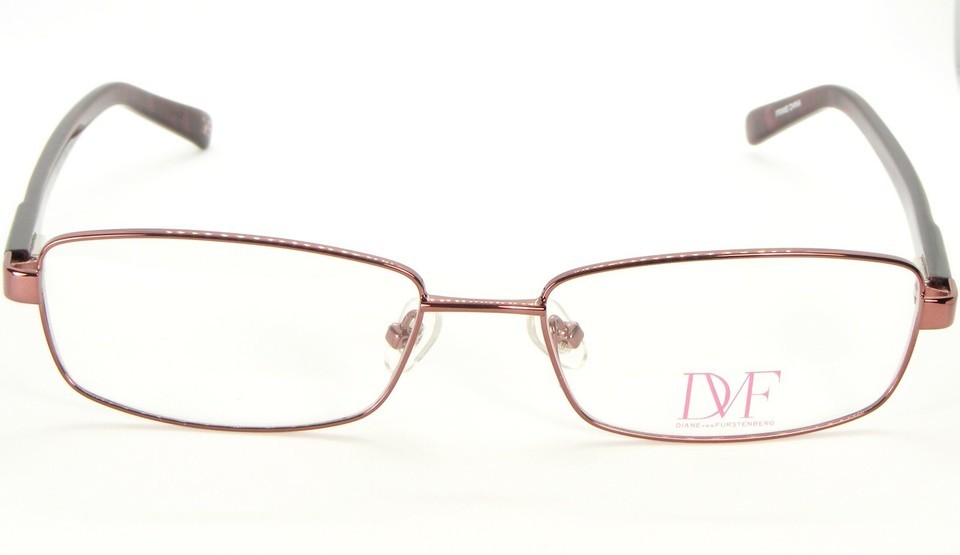NEW Diane von Furstenberg DVF 8003 641 BURGUNDY EYEGLASSES FRAME 53-16-135mm Item image 3