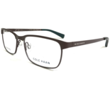 Cole Haan Eyeglasses Frames CH4022 210 MATTE BROWN Blue Rectangular 54-1... - £44.22 GBP