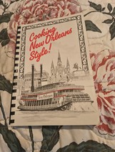 COOKING NEW ORLEANS STYLE! Cookbook  Vintage Spiral Recipe Book 1991  - $10.00