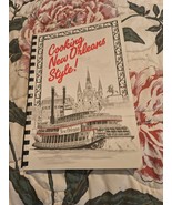 COOKING NEW ORLEANS STYLE! Cookbook  Vintage Spiral Recipe Book 1991  - $14.04 CAD