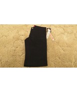 Dickies Girl&#39;s Shorts Stretch Fabric Black Uniform Pants Size 1 30x13 - $17.58 CAD