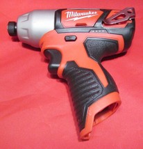 Milwaukee M12 12V 2462-20 1/4&quot; Hex Impact Driver, Tool Only - New - £51.91 GBP