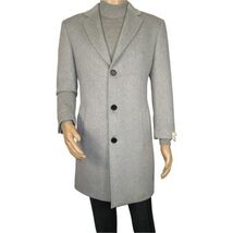 Men's CASILA Turkey Top Winter Coat Wool, Cashmere Blend 403140-26 Silver Gray image 2