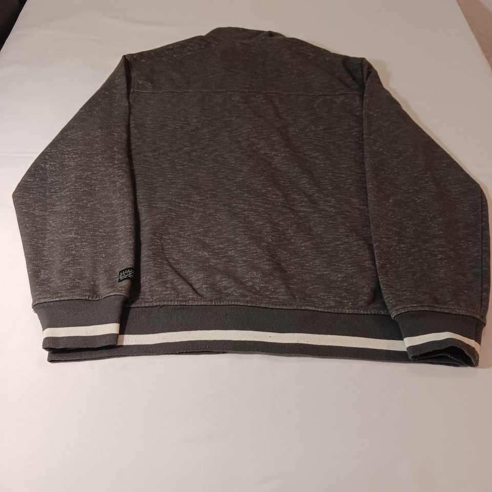 Sean John Full Zip Men's Cotton Blend Gray Classic Jacket Pockets Size 2XL Item image 2