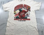 Vintage Detroit Red Wings T Shirt Mens Large White Stanley Cup 1998 Swee... - $27.80