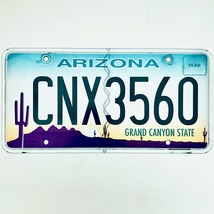  United States Arizona Grand Canyon Passenger License Plate CNX3560 - $225.96 MXN